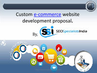 Page 1: E commerce website proposal