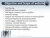 Page 3: E commerce website proposal