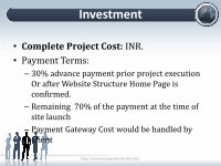 Page 9: E commerce website proposal